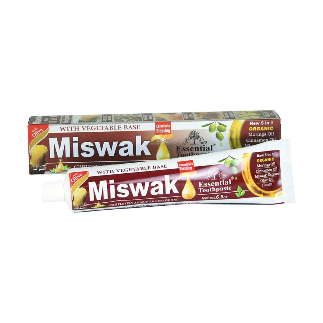 Honey & Moringa Miswak Toothpaste - Fluoride Free